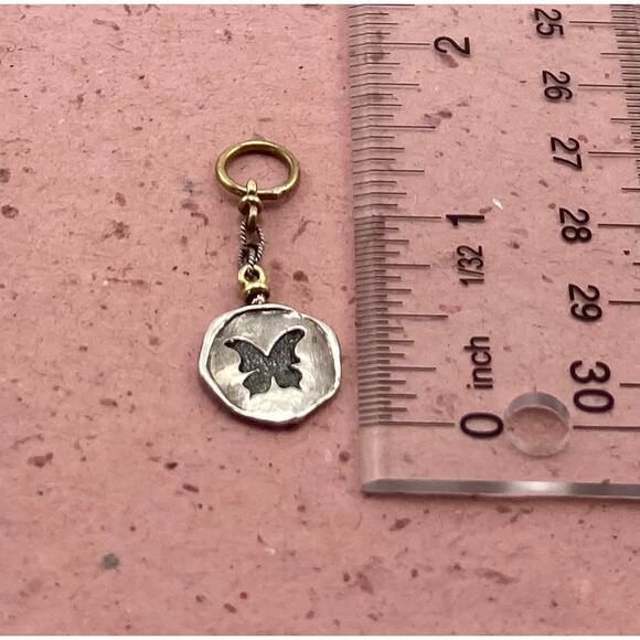 Vintage Waxing Poetic Bohemian Initial charm - Picture 10 of 13